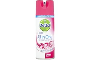 Dettol All-in-One Disinfectant Spray Orchard Blossom, 400 ml, Pack of 3
