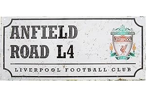 LIVERPOOL FC Liverpool F.C. Retro Logo-Schild