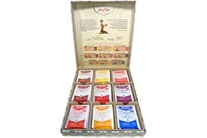 Yogi Tea Selection Box, Yoga, Organic Herbal Tea, Ayurvedic teas, Gift Idea, 9 Flavours x 5 Tea Bags (45 Teabags Total)