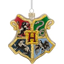 Ornement Noël Harry Potter - Clé Ailée En Métal Doré - Pierre Philosophale - Décoration Arbre De Noël - Cadeau Fan