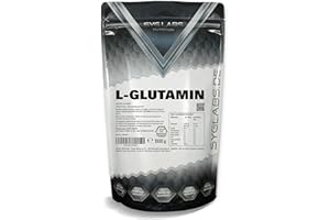 ‎SYGLABS NUTRITION L-Glutamin Pulver 100% rein - 1000g Aminosäure Glutamine - 1kg - ohne Zusatzstoffe - vegan - mit Messlöffel - Glutamin - laborgeprüft
