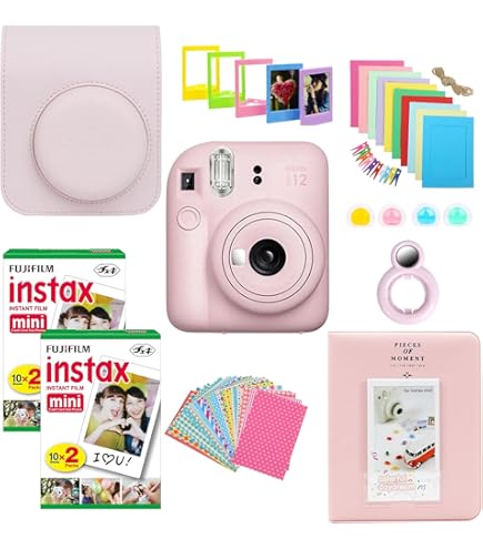 Fujifilm Mini7s-pk Instax Mini 7s Color Film Camera 62 x 46 mm