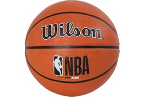 ‎WILSON Wilson NBA DRV Plus Outdoor Basketball Ball (7, Orange)