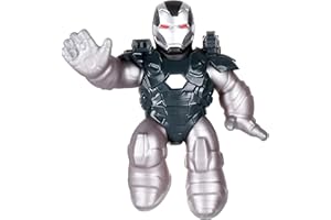 Heroes of Goo Jit Zu Marvel War Machine Hero Pack - Figuras de Marvel rellenas de Cuentas supercoleteras de 4.5 Pulgadas de Alto (41494)