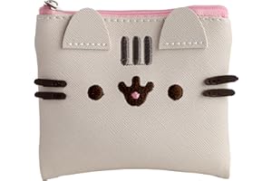 ‎PUCKATOR PUCKATOR Pusheen Cat Shaped Purse Portfel dla dorosłych, Unisex, Wielokolorowy (Wielokolorowy), Jeden rozmiar
