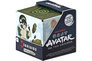 SHASHIBO Avatar The Last Airbender Shape Shifting Box - Award-Winning, Patented Magnetic Puzzle Cube w/ 36 Rare Earth Magnets - Fidget Transforms Into Over 70 Shapes (Avatar - Earth)