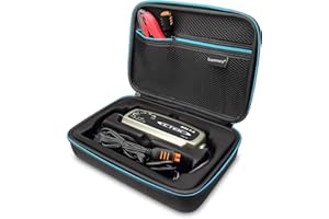 Supremery Case kompatybilny z CTEK MXS 7.0 w pełni automatyczna ładowarka do akumulatora Case pokrowiec ochronny etui z kieszenią siatkową na inne akcesoria