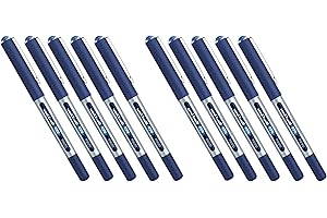 Mitsubishi Uni-Ball Eye Micro Rollerball Pen Approx. 0.2 mm Blue Pack of 10