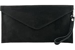 MODAMODA DE - MADE IN ITALY Modamoda de, T106 – Borsa in pelle, clutch da sera, produzione italiana