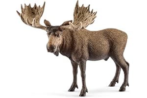 schleich 14781 Samiec łosia, od 3 lat, WILD LIFE - figurka, 13 x 7 x 11 cm