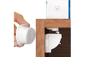 Bloc tiroir securite bebe de BEARTOP | magnétique | colle de TESA | aide à l'installation | securite placard enfant, bloque tiroir, bloc porte securite bebe | Garantie de satisfaction (3 Années)*
