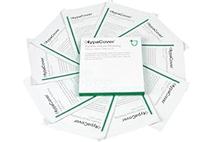 SAFETY FIRST AID GROUP HypaCover Sterile Paraffin Gauze Dressing, 10cm x 10cm (Pack of 10) - Hypoallergenic, Suitable for Burns, Cuts, Surgical Wounds