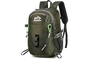 Waniki Plecak turystyczny, męski, damski, wodoszczelny, outdoorowy, trekkingowy, lekki, mały, plecak na co dzień, na wędrówki, jazdę na rowerze, wspinaczkę, kemping, podróże, sport