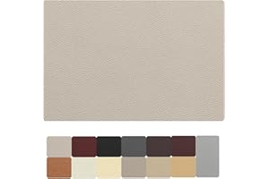 AYYDS Leder Patch Selbstklebend, Leder Reparatur Set, Kunstleder Selbstklebend, Lederfolie Lederflicken Selbstklebende, Leder Reparatur für Möbel,Sofa,Autositze,Taschen (40x200cm, Beige Grau)