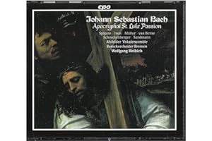 Bach : Passion Selon Saint Luc. Berne, Sandmann, Iven, Schreckenberger, Müller, Helbich.