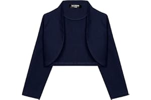 Bolerose Chicas Manga 3/4 Formal Niñas Bolero Cárdigan