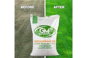 Graines résistantes GroundMaster pour pelouse de qualité supérieure Différentes tailles