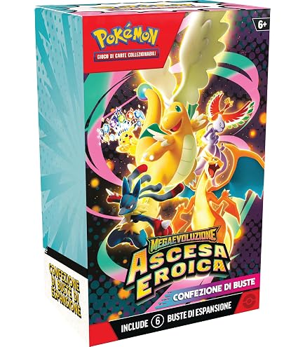 Pokémon TCG: Mega Evolution Order Booster Bundle (6 Booster Packs