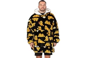 Garfield Oversized Blanket Hoodie Adult Men Women Wearable Fleece One Size