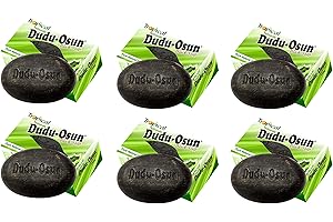 TROPICAL NATURALS Dudu Osun tropikalne afrykańskie czarne mydło, 6 x 150 g