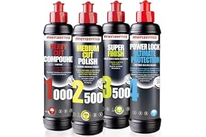menzerna Heavy Cut 1000 & Medium Cut 2500 & Super Finish 3500 & tätning