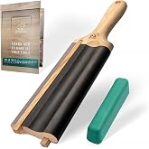 BeaverCraft, LS5P1 Wood Carving Gouge Sharpener with Polishing Compound - Wood Carving Gouge - Hook Knife Sharpening Tools -