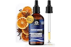 ‎NORDHOLZ NORDHOLZ® Ätherische Ölmischung Winterzauber [100% naturrein] Würzig & festlich – In höchster Pharmaqualität aus naturreinen Ölen – Laborgeprüft – Für Sauna, Diffusor & Aromatherapie