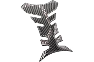 ‎FINEST FOLIA Gel Motorrad Tankpad 3D Carbon Glanz universell von Finest-Folia MR012 (Carbon Schwarz Glanz)