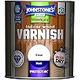 Johnstone's Woodcare Indoor Wood Varnish - Clear 250ml