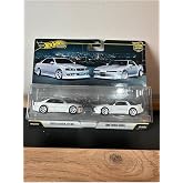 1:64 Hot Wheels Premium Car Culture 2'li Paket 2002 TOYOTA CHASER JZX 100-1989 TOYOTA SUPRA JHW57