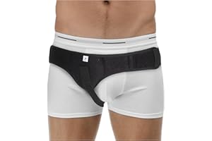 Express Orthopaedic- Medically Approved Hernia Belt, Truss, Inguinal Support Left Or Right Side With Removable Hernia Compression Pad Included - Universal Size