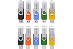 Intenso Basic Line USB Flash Drives Multipack 10x 16GB USB 2.0 with Labelling Labels Multi-Coloured