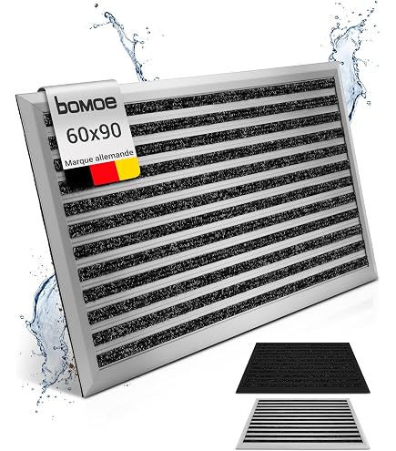 Cadre Pour Paillasson Encastrable Rosco - 1000 X 800 Mm, Aluminium Anodisé, Hauteur 16 Mm - 11