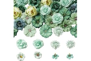 20 st konstgjorda blommor dekoration falsk blomma realistisk