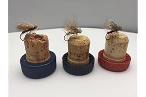 BESTCITY LIMITED Fliegen Angeln Elk Hair Caddis - Größe 8/12 Best Qualität UK Zehn Pack #81