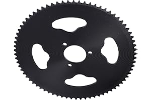 T8F motorcykel bakdrev 74T 35MM stålkedjedrev ersättning för mini motorcykel fyrhjulsdrift