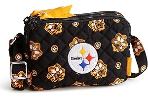 Vera Bradley Damen Cotton NFL Small Stadium Crossbody Bag (Multiple Teams Available) Umhängetasche