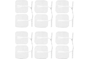 BABYTENS 12 x Tens Electrodes pads,Electrode replacements (3 PACKS OF 4), Back, Hip, Leg, Labour pain relief 2" x 2" 5x5cm 50x50mm ELLE, Femme. Lady, Boots, Babi, Obi, Lloyds and Neurotrac