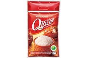 ‎Q RICE Q RICE Jasminreis – 100% duftender Langkorn Reis – Thai Hom Mali - 1 x 5 kg