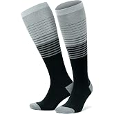 GoWith Colorful Bamboo (15-20 mm Hg) Pressure Flight Travel Socks 3590 For Men and Women
