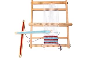 Bino & Mertens- Telar de Tejer con Lana, Color Natural (Mertens GmbH 82148)