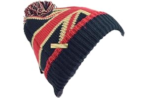 GFM UNION JACK Pattern Scarf Or Hat or Set