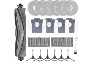 Heykewi Kit de Accesorios de Repuesto para Dreame L10s Ultra Gen 2 / L10s Pro Ultra Heat/Mova E30 Ultra / X30 Ultra / L40 Ultra Ae Robot Vacuum (20 Accesorios de Repuesto)