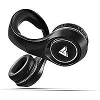 Boult Audio ProBass FluidX Wireless Bluetooth Over The Ear Headphone with Mic (Black)