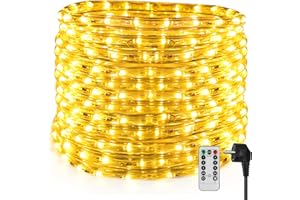 kefflum Tubo de LED Manguera,36 LEDs/M Tiras LED Manguera LED de Tira de Manguera Exterior e Interior,Impermeables IP65 Luces LED,Decoración para Navidad,Fiesta,Boda,Patio,Jardín,Festival (6M-NEW)