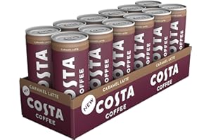 Costa Coffee Caramel Latte 12 x 250ml Cans