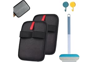 SYSYSYYASNL 2 Fell Magnet Handschuh,Fellmagnet,2025 New Pet Hair Remover Glove- Wiederverwendbare Fell Magnet Handschuhe, Katzen Handschuhe Fellpflege für Reinigung,Haarentfernung und Schönheitszwecke Für Sofas（A