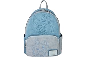 Loungefly Disney Mini sac à dos en denim synthétique pour chiens et chats