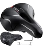 MTB Citybike Sattel 29cm Ergonomischer Fahrradsattel Mit O-Zone & Memory Foam - Bequemer Bike Seat Für MTB, Citybike & Cruiser Rennrad Sattel