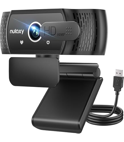 Webcam 1080P Full HD Live Streaming Avec Une Microphone Stéréo Et